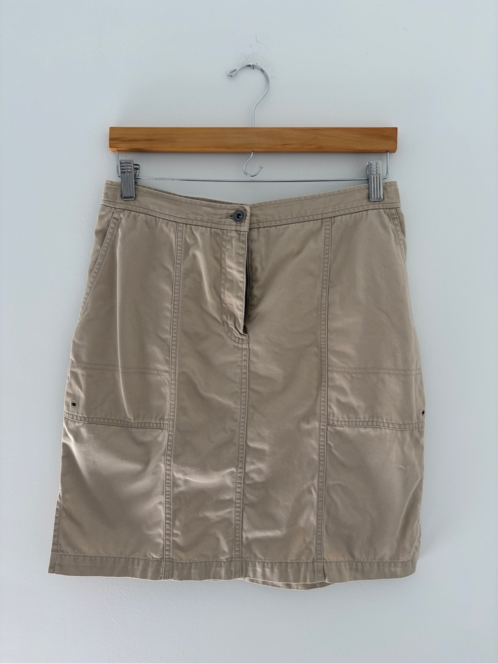Ralph Lauren Beige Utility Pocket Skirt